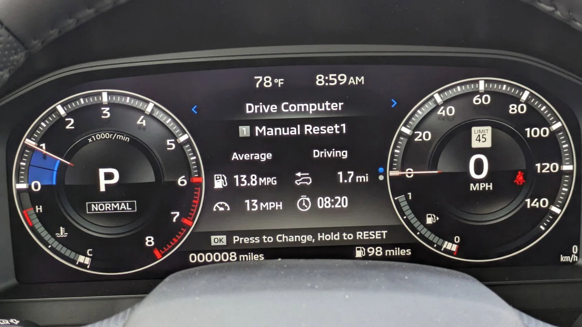 2024 Mitsubishi Outlander Gauge Cluster