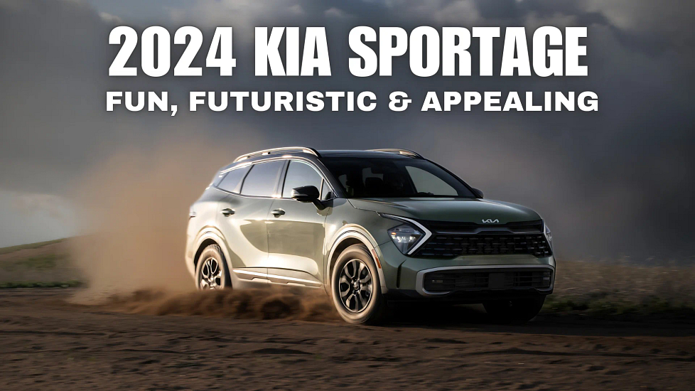 The Sporty, Spunky, And Stepping Up 2024 Kia Sportage