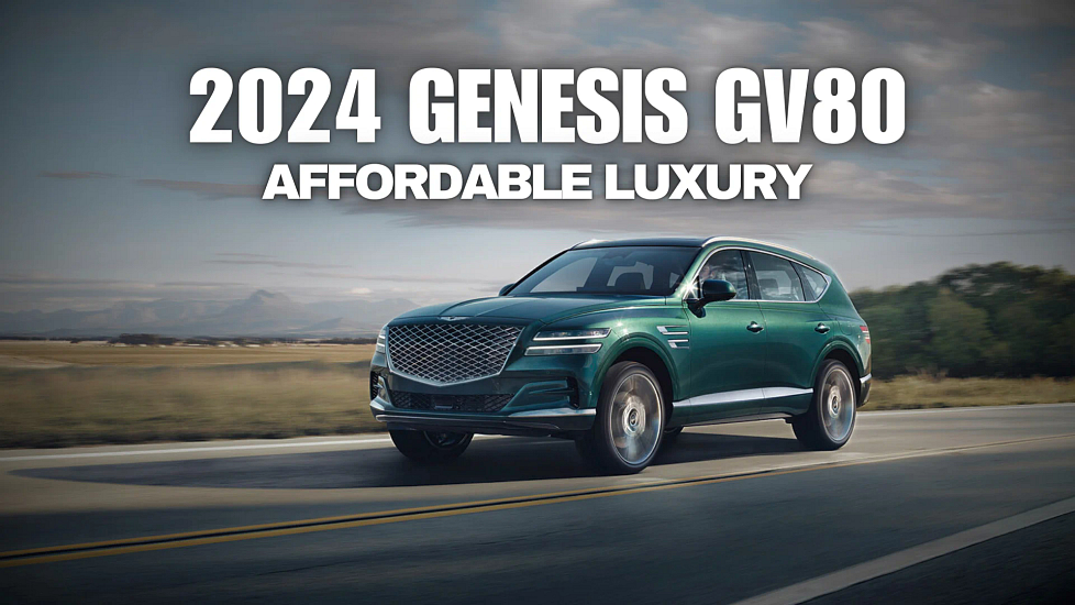 The 2024 Genesis GV80 Review: Affordable-Luxury