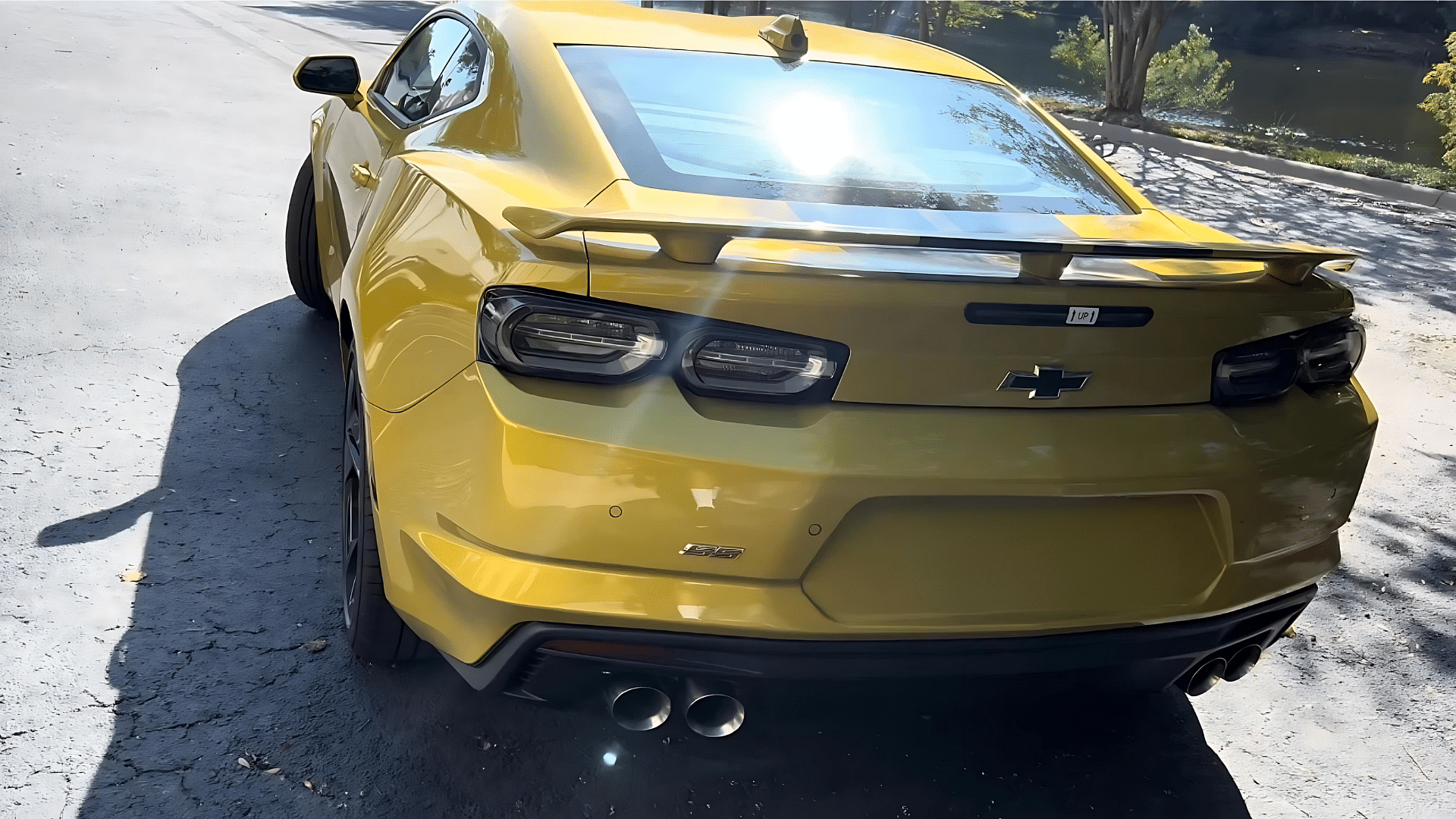 2024 Chevrolet Camaro 2SS Rear Profile 