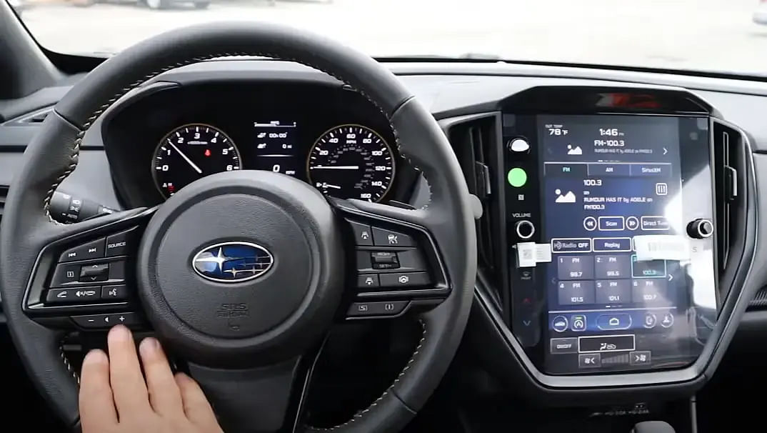 2024 Subaru Crosstrek steering wheel